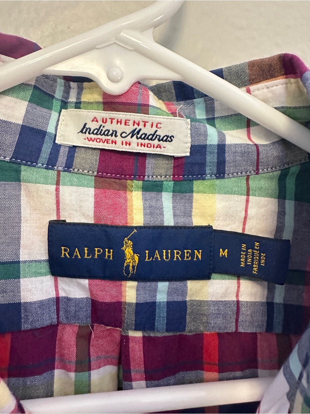Ralph Lauren Plaid Short-Sleeve Button-Down Shirt - Picture 2 of 6